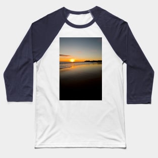 Sunrise at Seaton Sluice Baseball T-Shirt